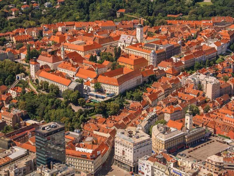 Meridian Apartment , 300M To Bus Terminal, Fast Wifi & Airport Transf Zagreb Buitenkant foto